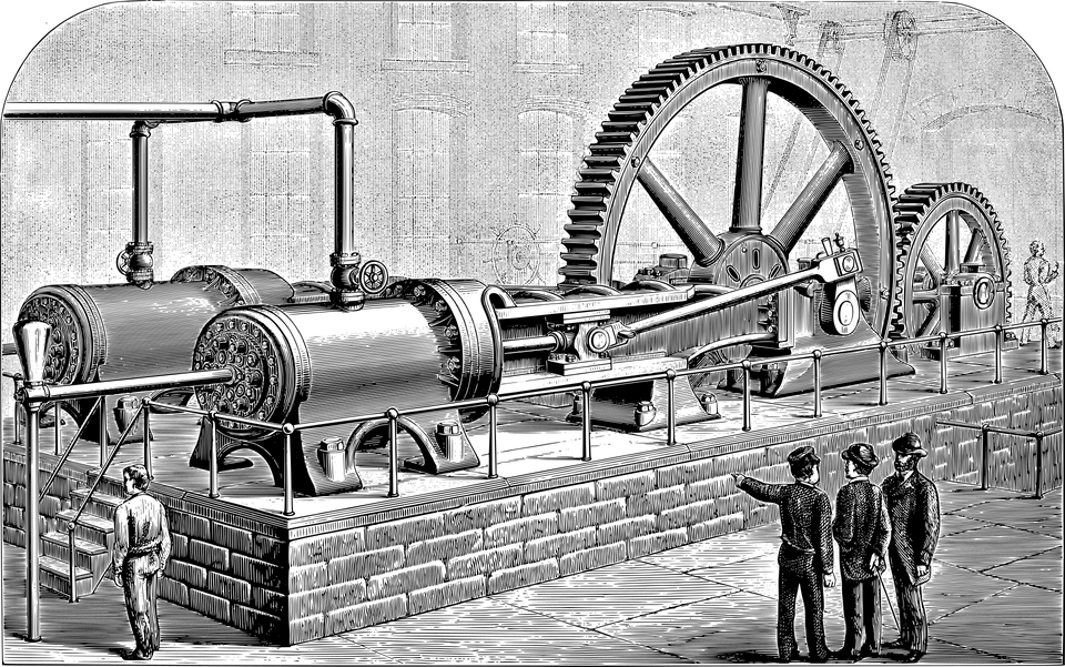 parní stroj